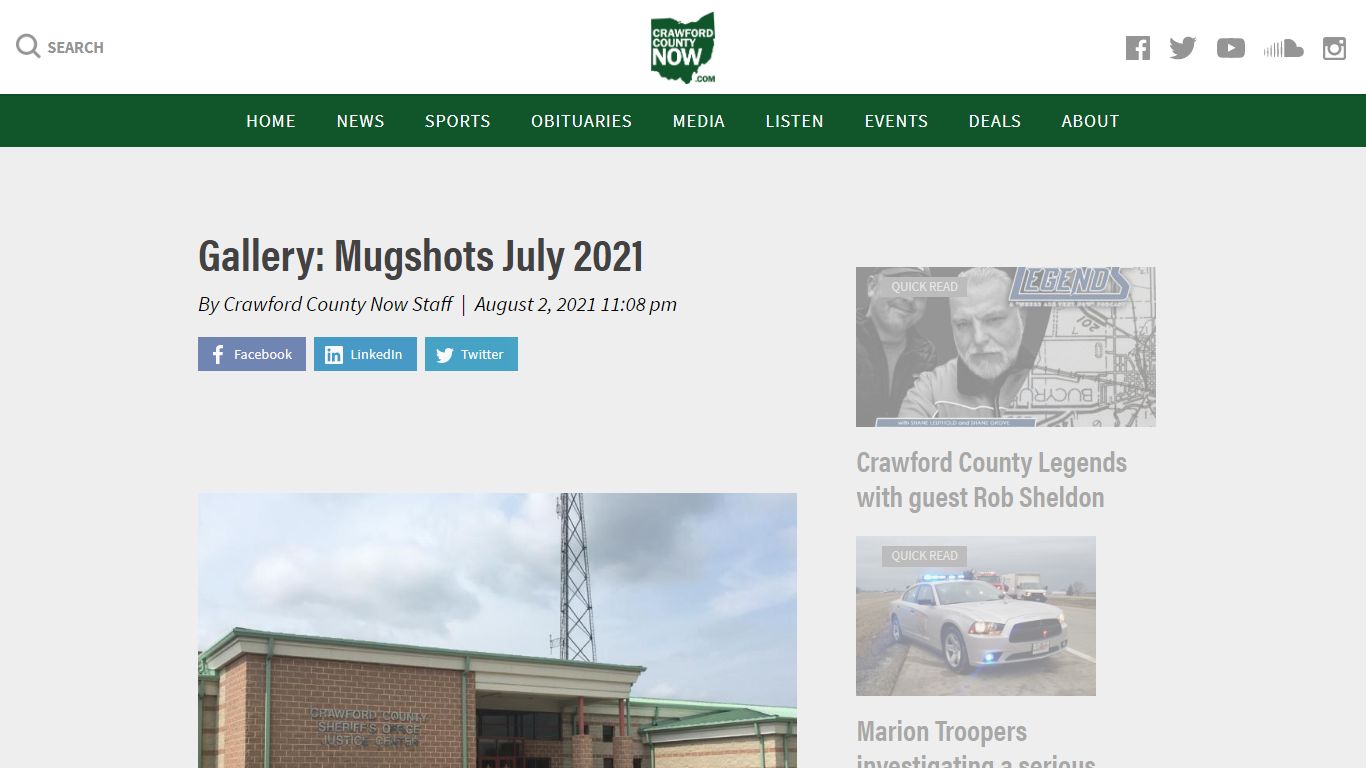 Gallery: Mugshots July 2021 - Crawford County Now